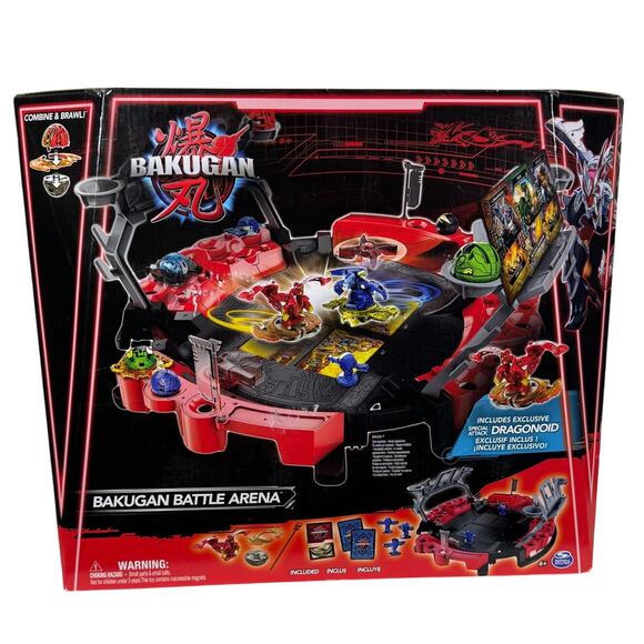 Bakugan Battle Arena, Exclusive Special Attack Dragonoid, Spinning Action Figure - Picture 1 of 7
